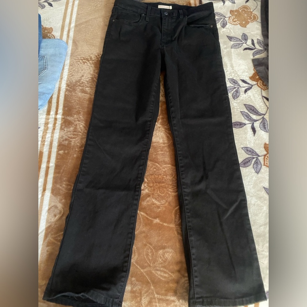 Black Pants Size M Brand Levis